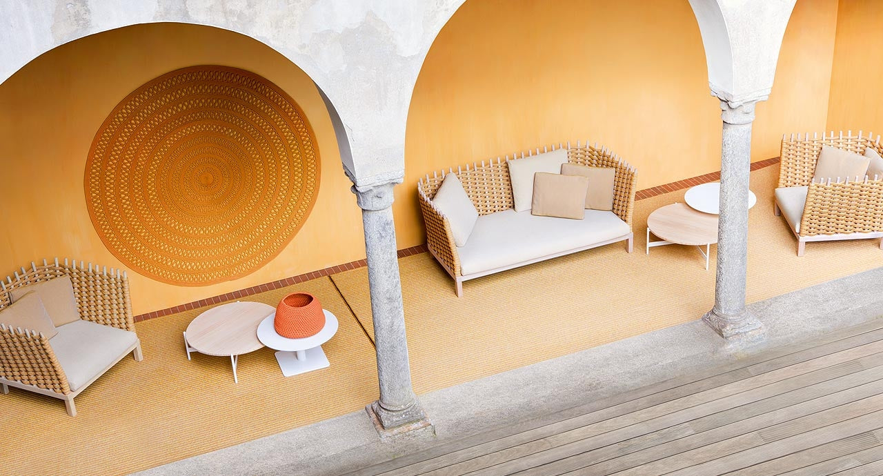 Paola Lenti Wabi Armchair And Sofa Set