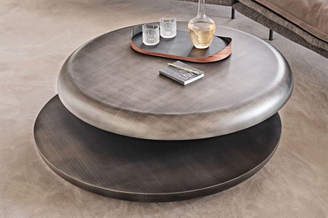 Cattelan Italia Yo-Yo Brushed Coffee Table