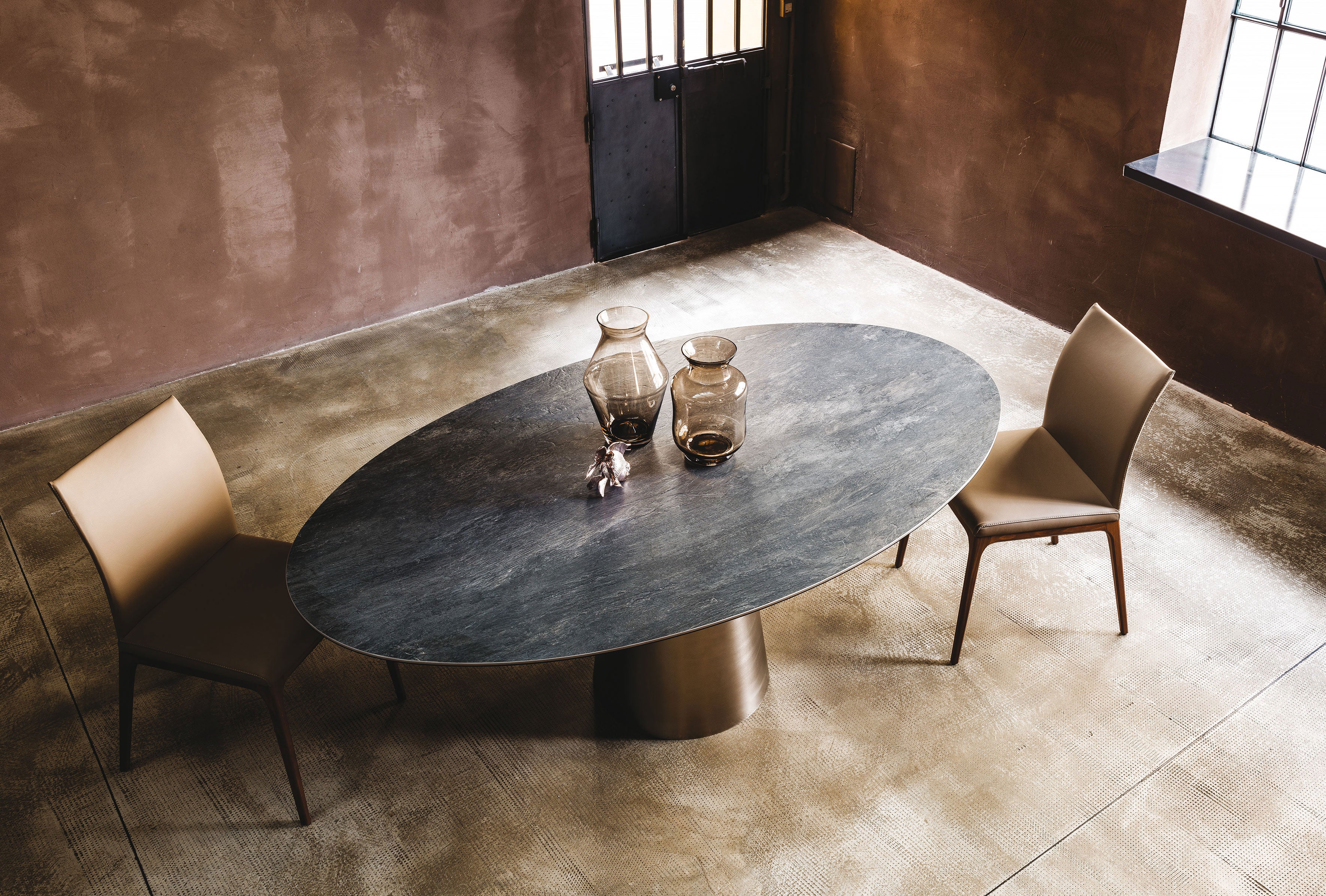 Cattelan Italia Yoda Keramik Table With Steel Base
