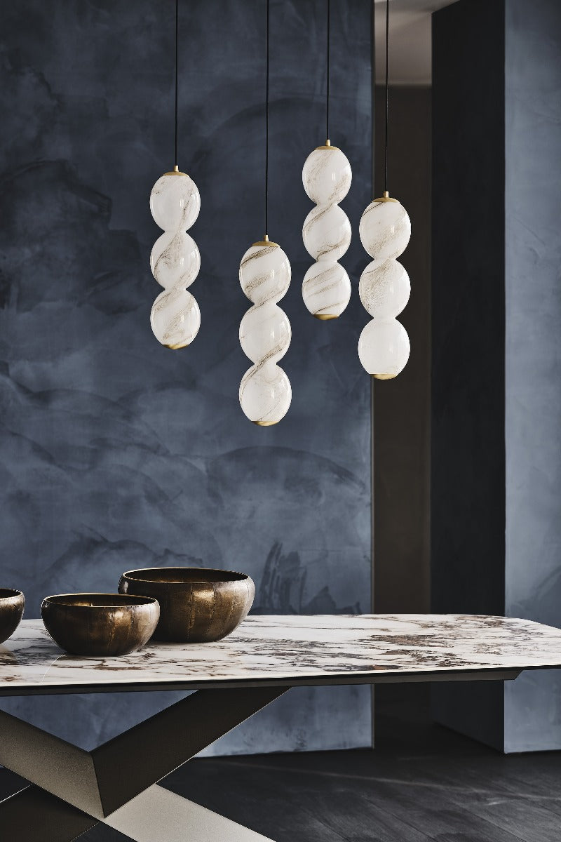 Cattelan Italia Zanziball Ceiling Lamp With Blown Glass – Fast Delivery