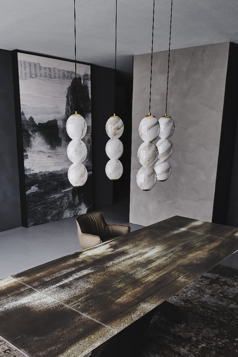 cattelan italia zanziball Ceiling Lamp with Blown Glass