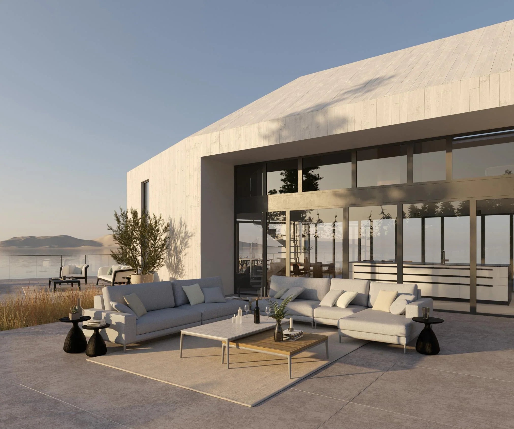 Manutti Zendo Sense Chaise lounge left