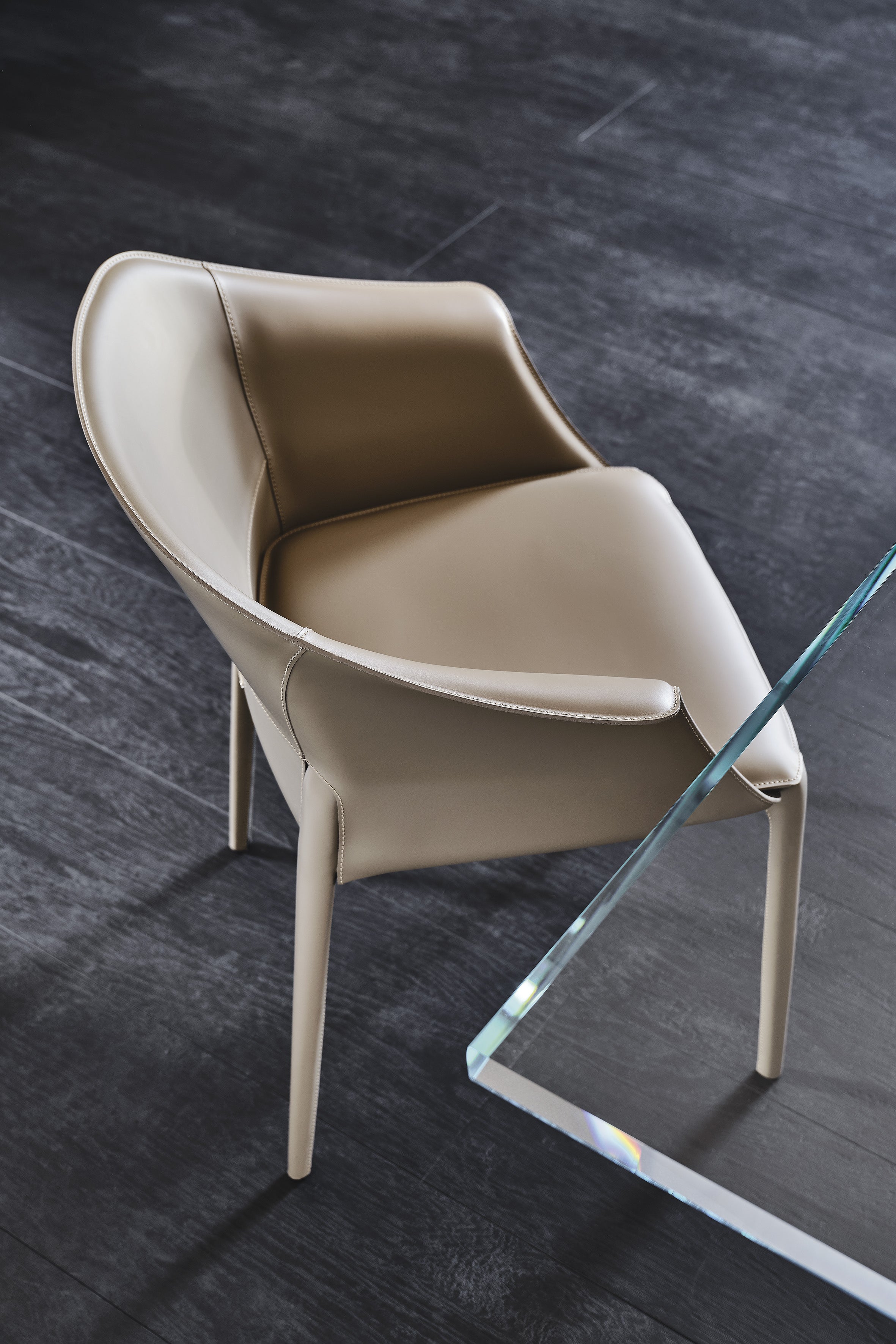 Cattelan Italia Zuleika Chair With Steel Frame