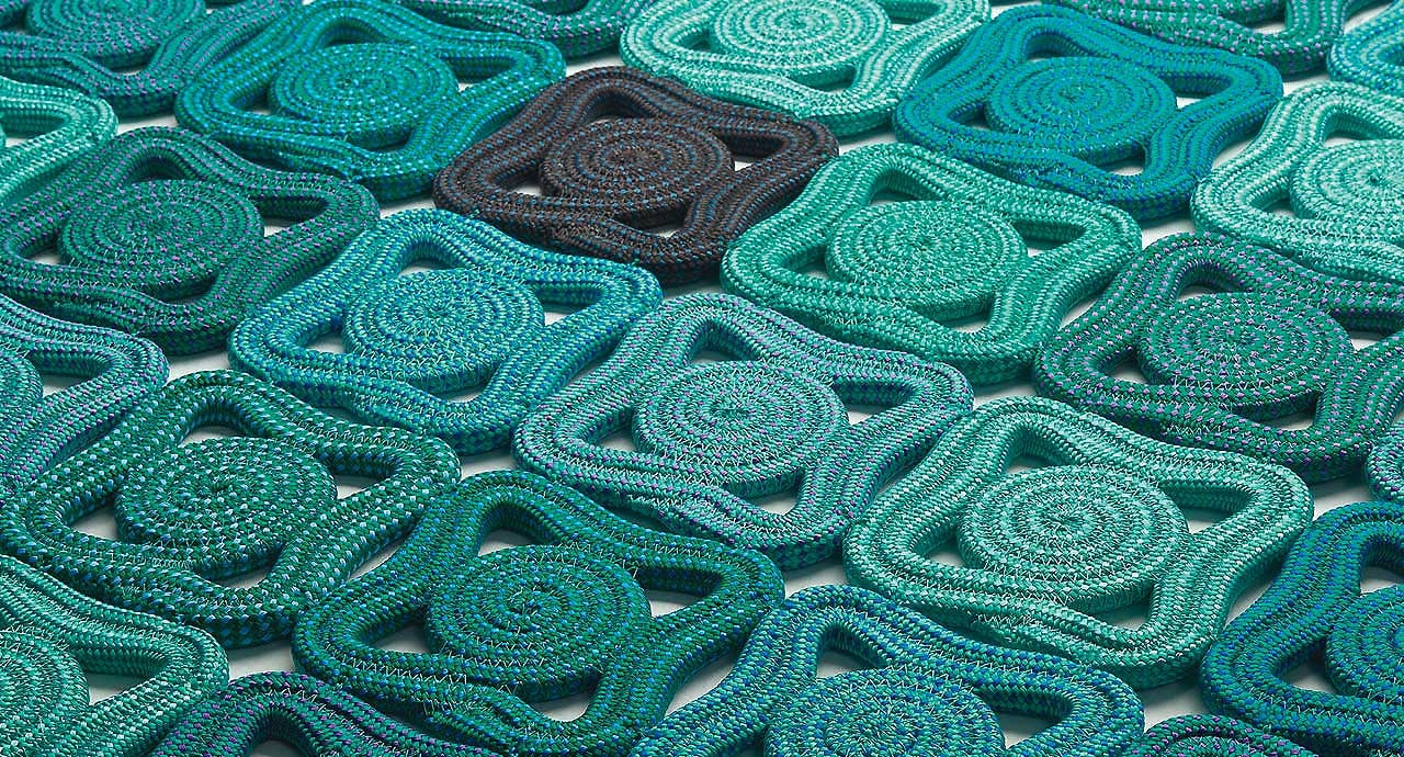 Paola Lenti Lenti Bisanzio Wool Rope Rug