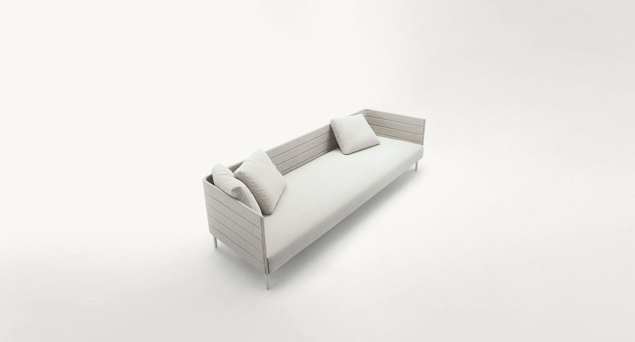 Paola Lenti Lenti Frame on Sofa in White