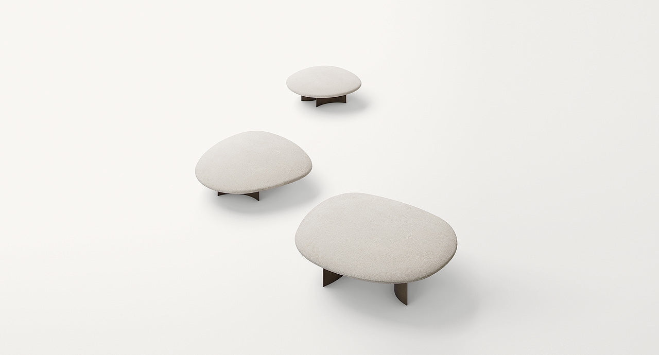 Paola Lenti Lenti Isole Stone Top Side tables
