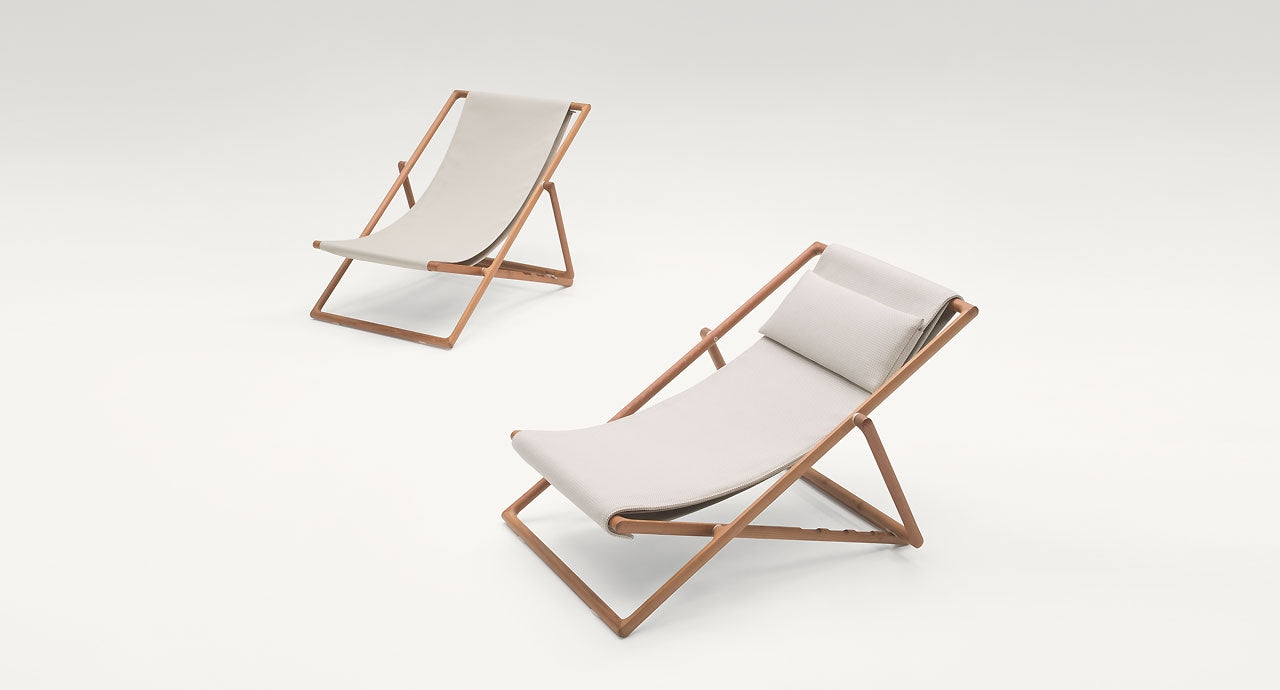 Paola Lenti Lenti Portofino Foldable Lounge Chairs