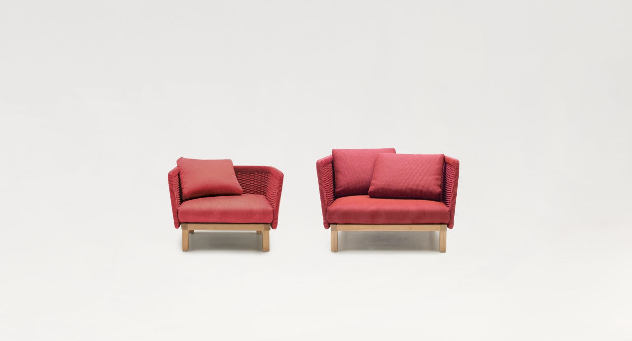 Paola Lenti Lenti Sabi Armchairs