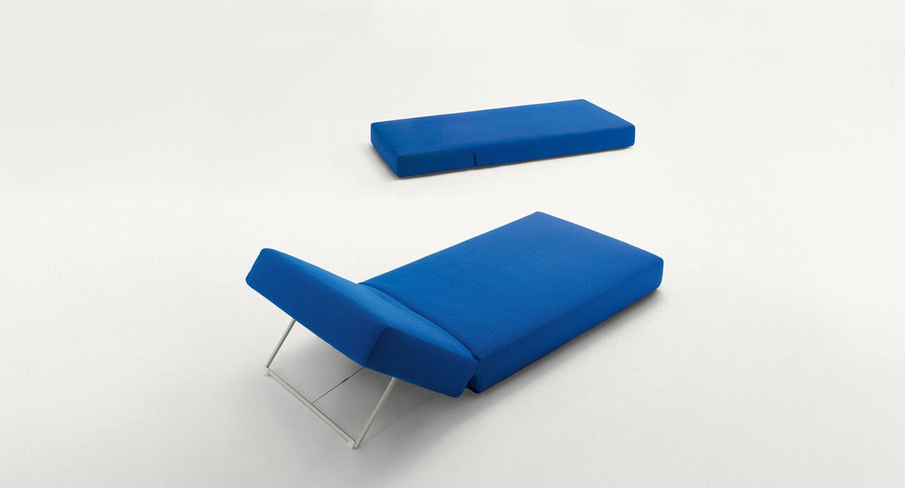 Paola Lenti Lenti Swell Sun bed with adjustable backrest