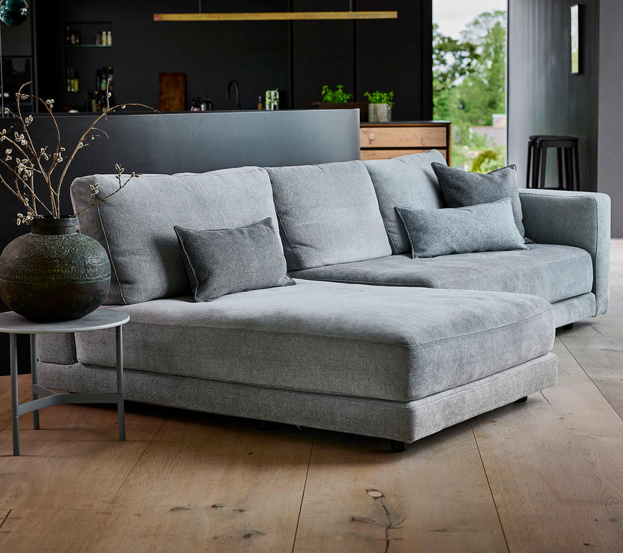 Cane-line Scale Indoor 2-seater right sofa with single daybed