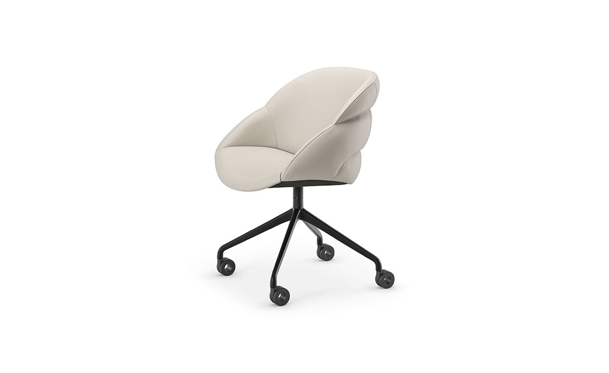 Cattelan Italia Camilla Wheels Swivel Office Armchair