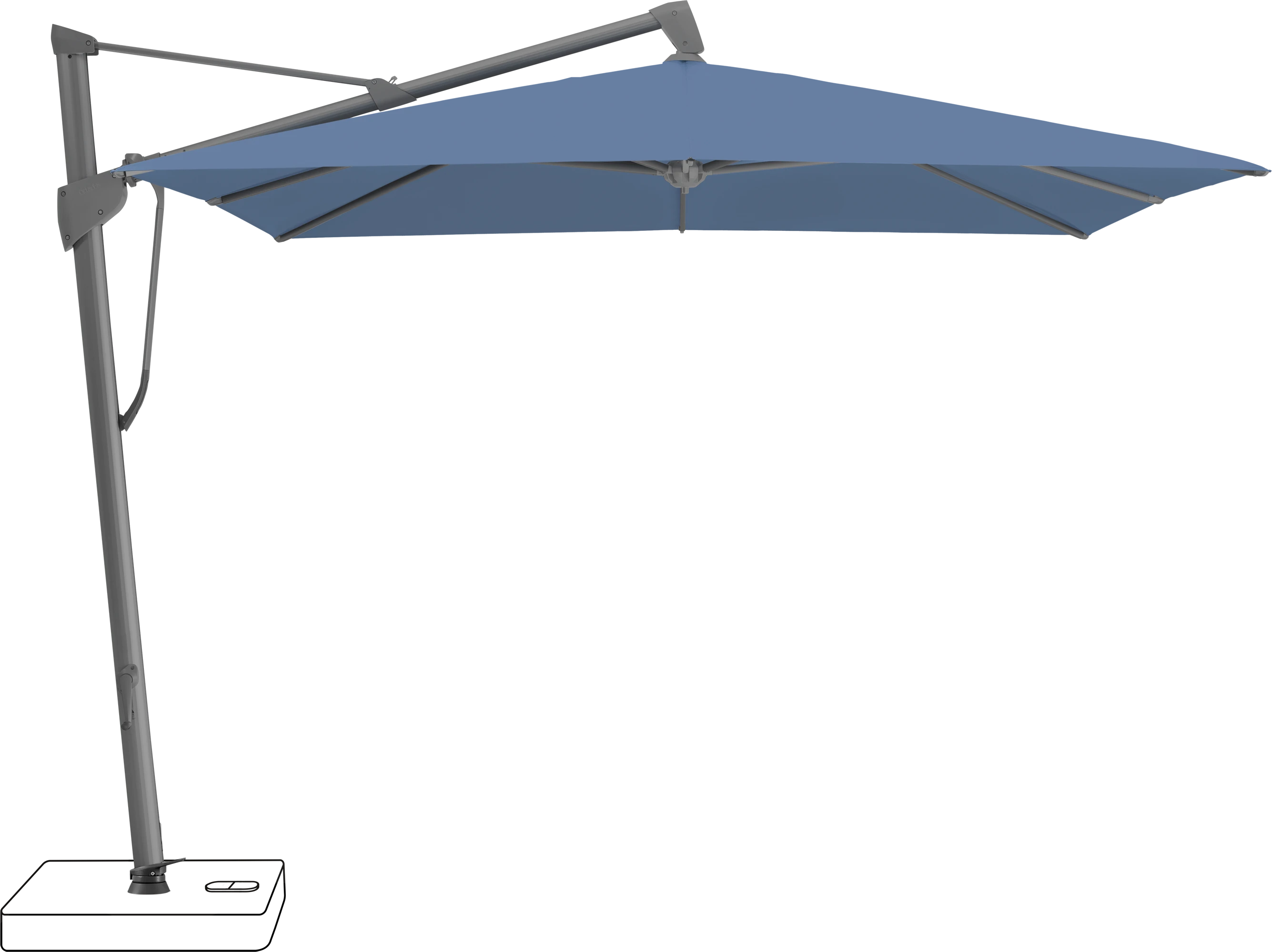 Glatz Sombrano Parasol 300 x 300 cm