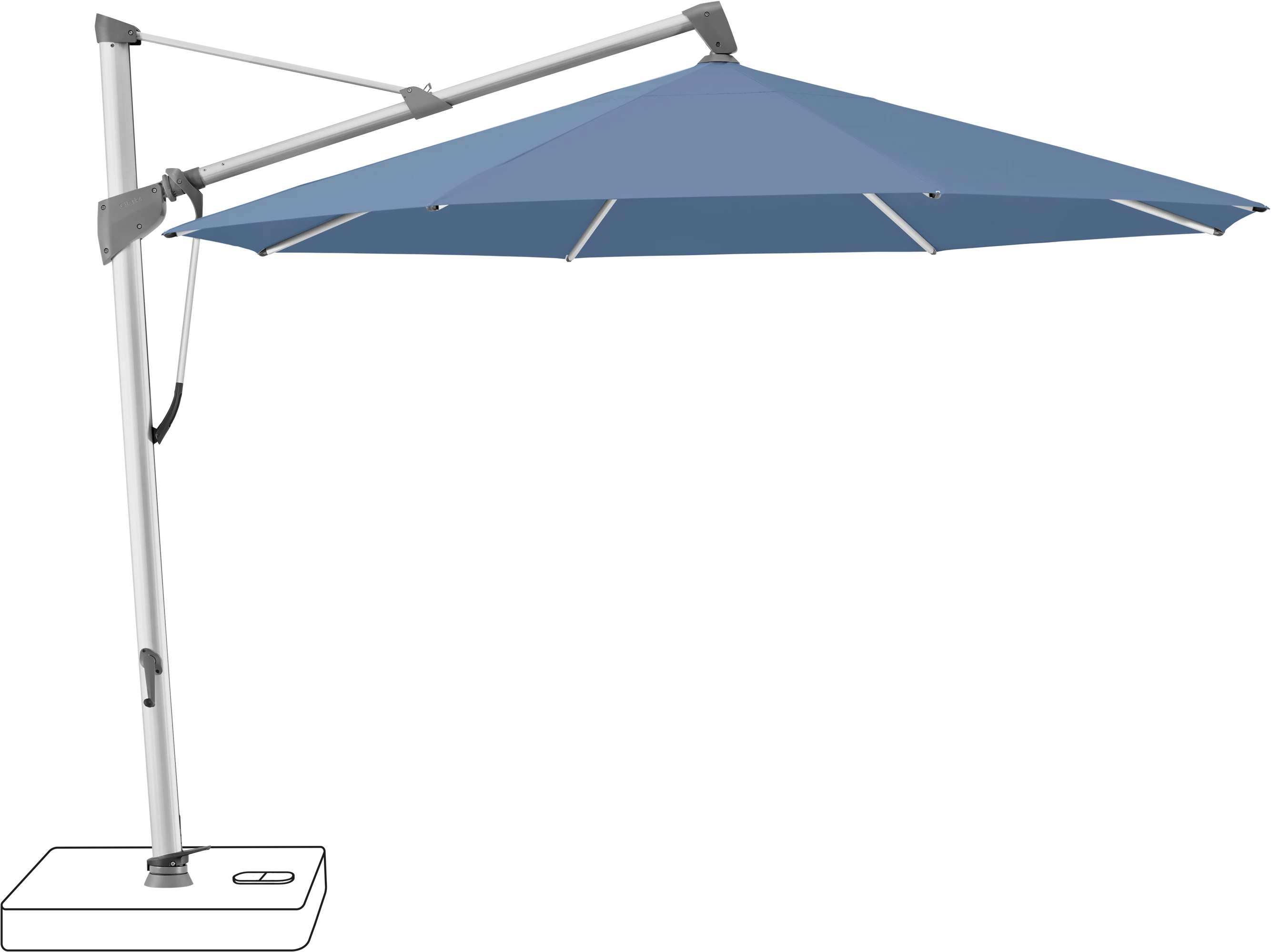 Glatz Sombrano Parasol Ø 350 cm