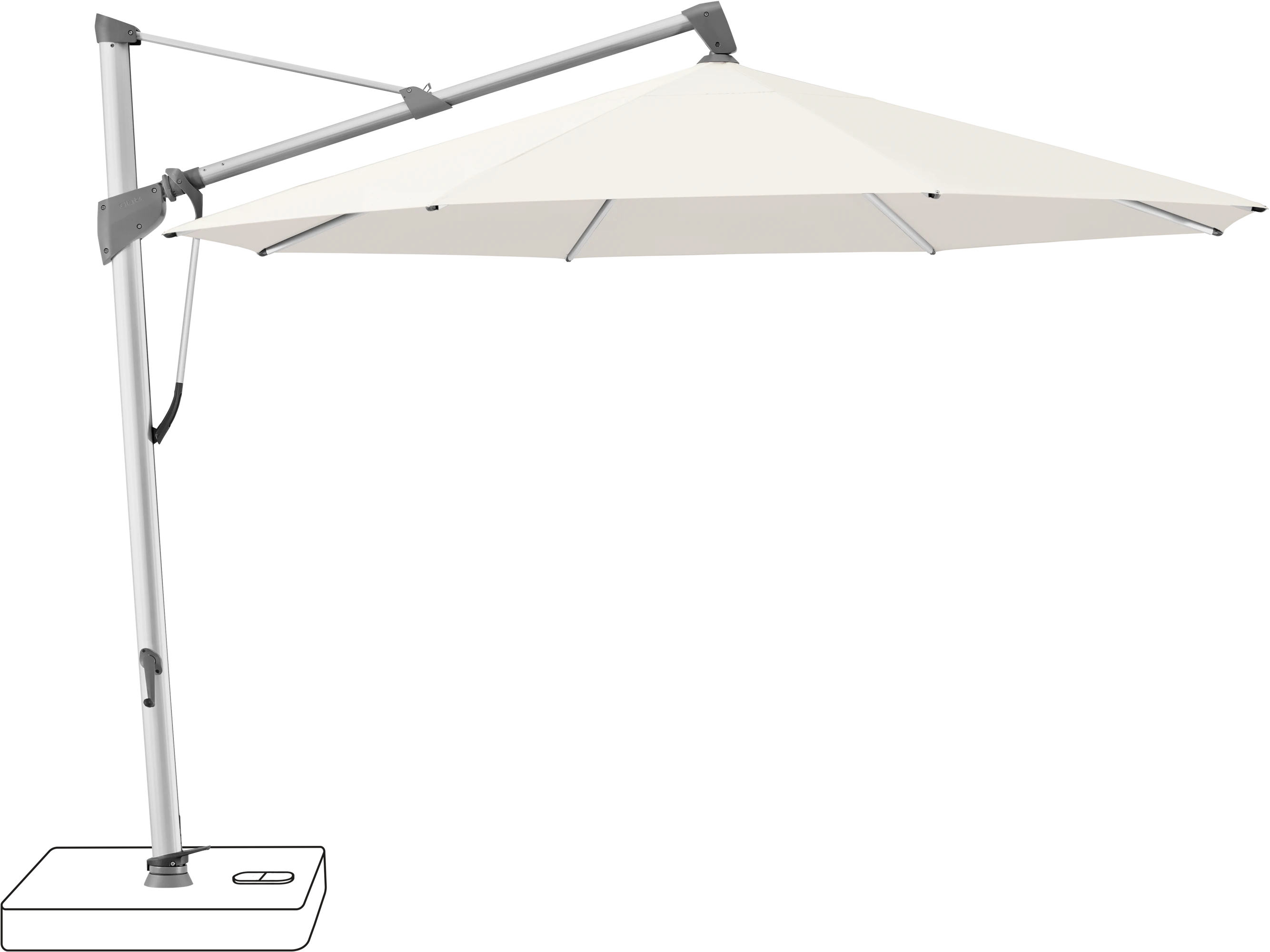 Glatz Sombrano Parasol Ø 350 cm