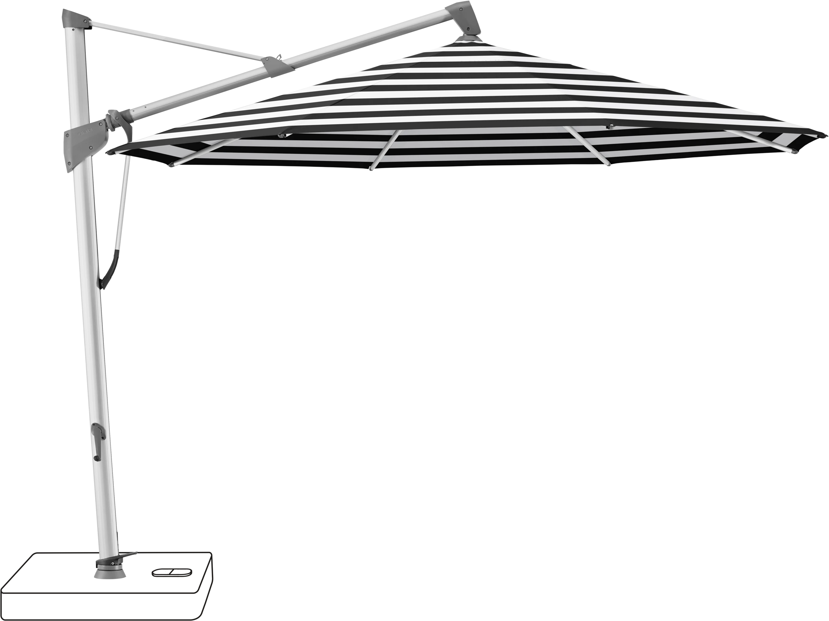 Glatz Sombrano Parasol Ø 350 cm