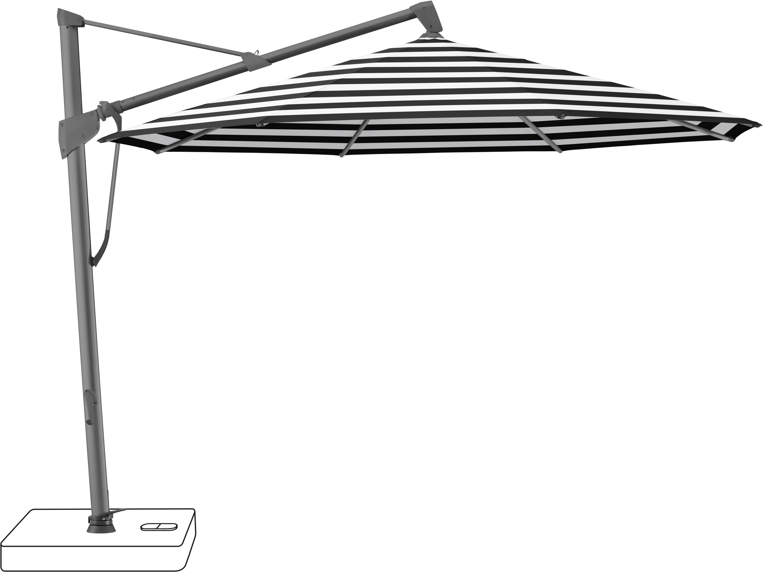 Glatz Sombrano Parasol Ø 350 cm