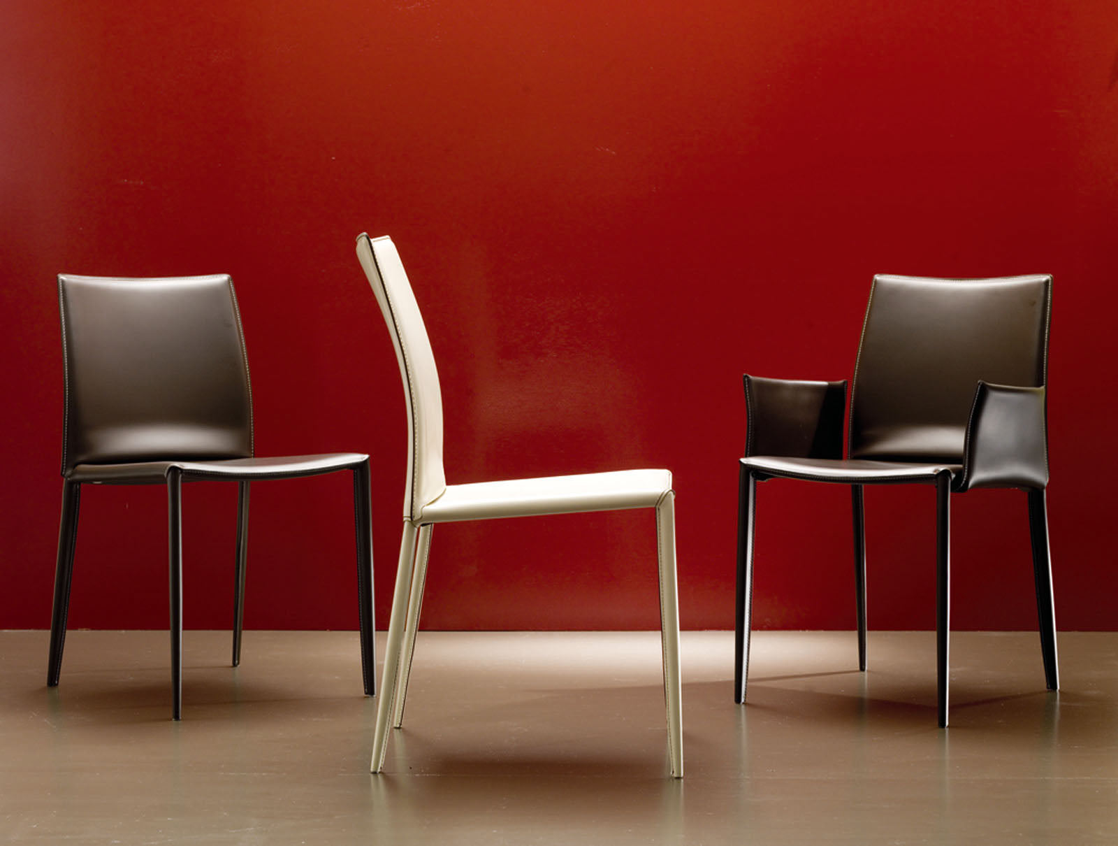 GMHN371A○BONTEMPI CASA / ボンテンピ LINDA ダイ Bontempi Casa Linda Dining Chair Low Back With Arms | Shop Now