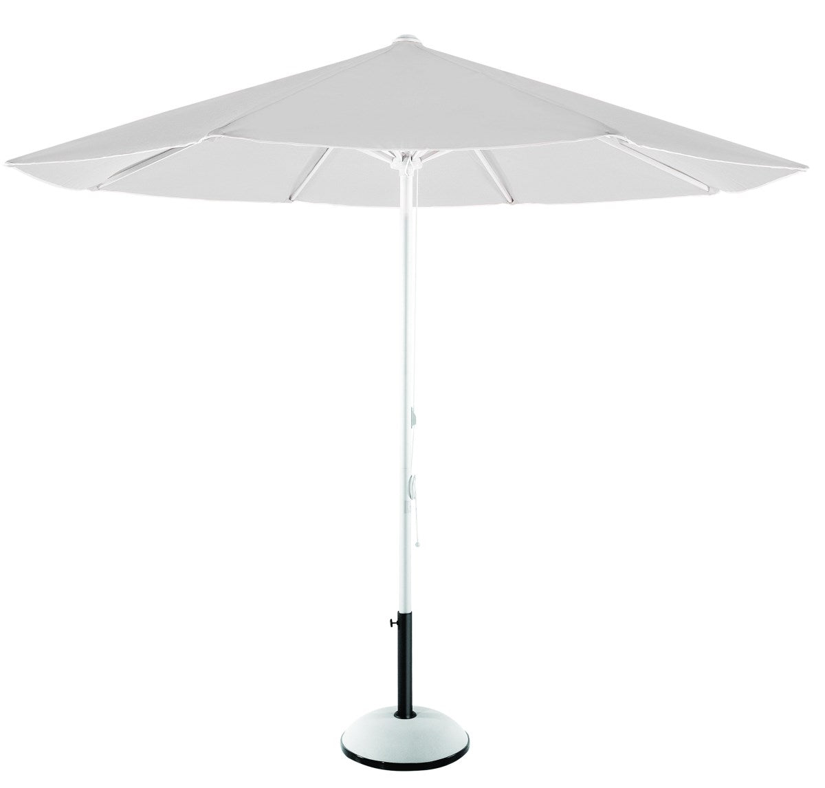 Beach | Parasol umbrella | 300 x 300cm | Round base | Batyline fabric