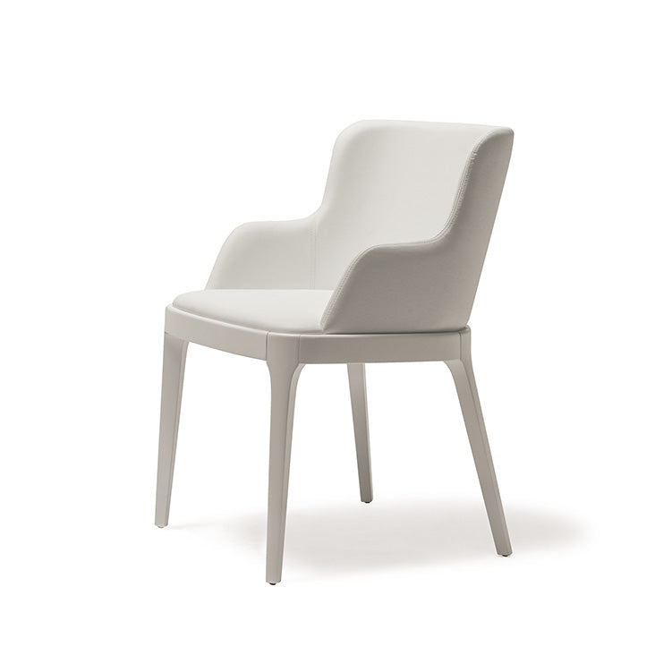 Cattelan Italia Magda Dining Armchair – Soft Leather & Glove Soft Leather