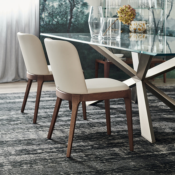 Cattelan Italia Magda Dining Chair – Soft Leather & Glove Soft Leather