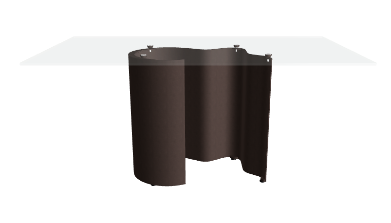 Cattelan Italia Papelito Glass Dining Table