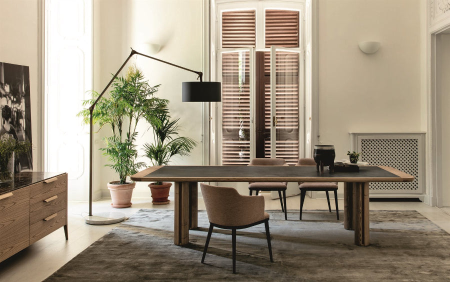 Porada Quadrifoglio Rectangular Dining Table