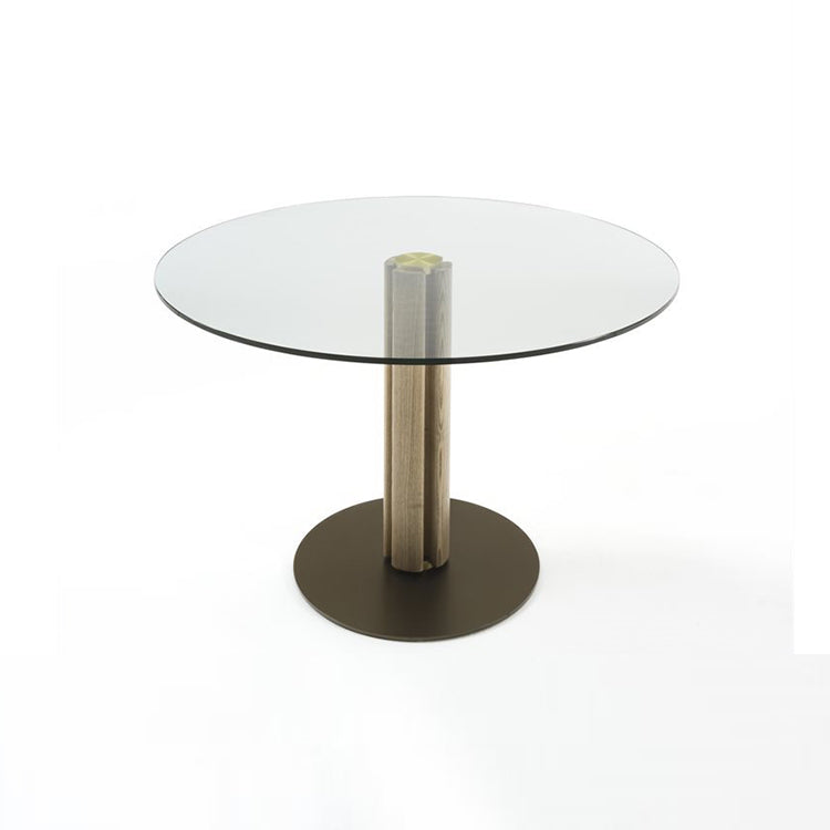 Porada Quadrifoglio Round Dining Table – Single Base