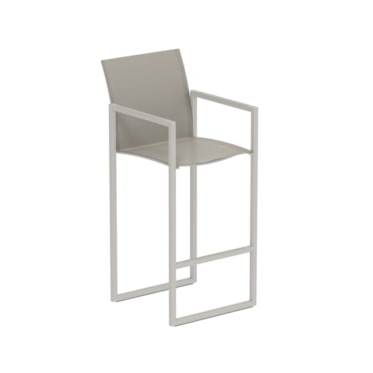 Royal Botania Ninix Bar Chair Stainless Steel