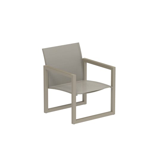 Royal Botania Ninix Low Chair Stainless Steel