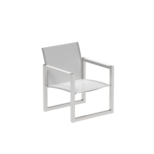 Royal Botania Ninix Low Chair Stainless Steel