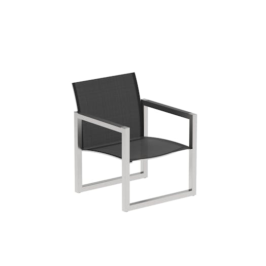 Royal Botania Ninix Low Chair Stainless Steel