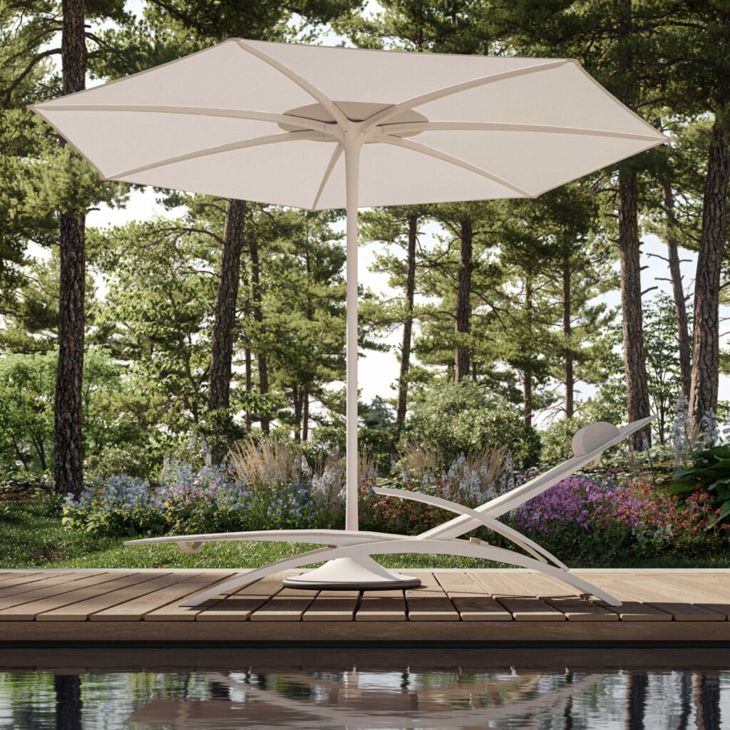 Ozon Stackable Lounger Batyline Cappuccino