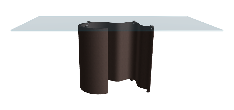 Cattelan Italia Papelito Glass Dining Table