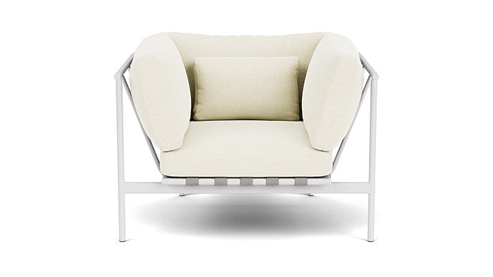 Barlow Tyrie Around Deep Seating Single Lounge Chair with Aluminium Arms