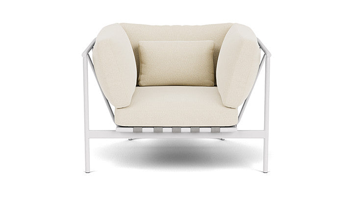 Barlow Tyrie Around Deep Seating Single Lounge Chair with Aluminium Arms