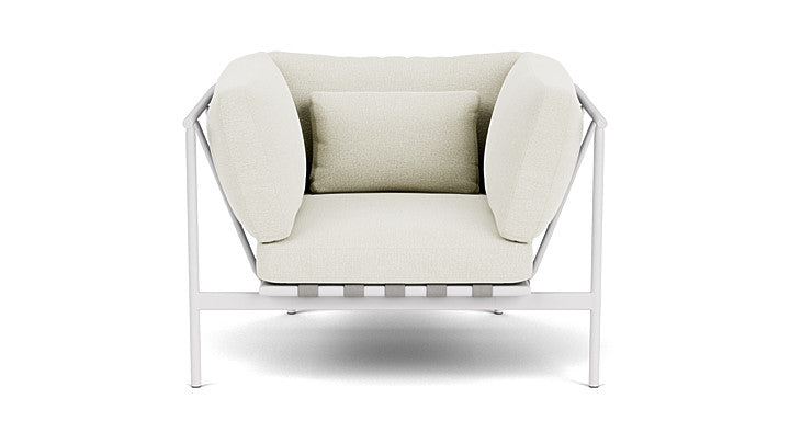 Barlow Tyrie Around Deep Seating Single Lounge Chair with Aluminium Arms