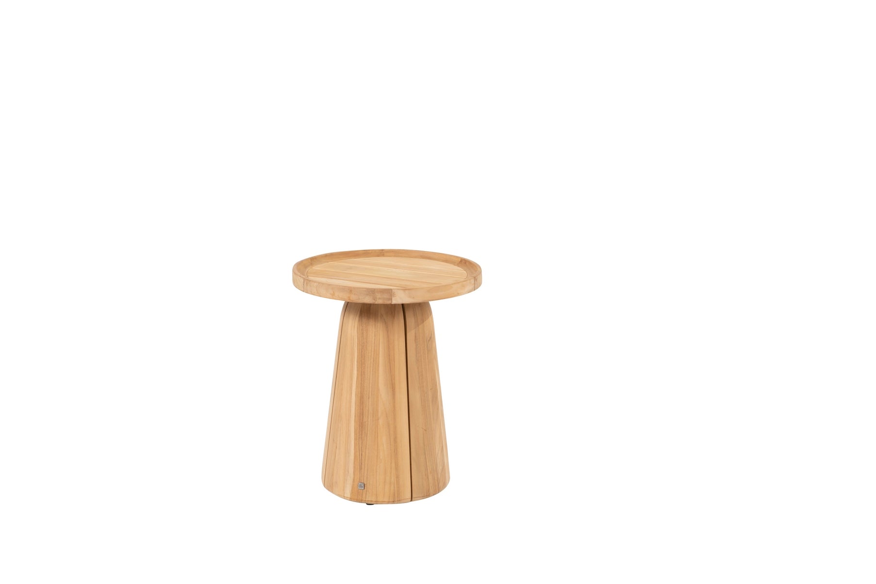 4 Seasons Outdoor Pablo Side Table Teak Round 45 Cm H 55