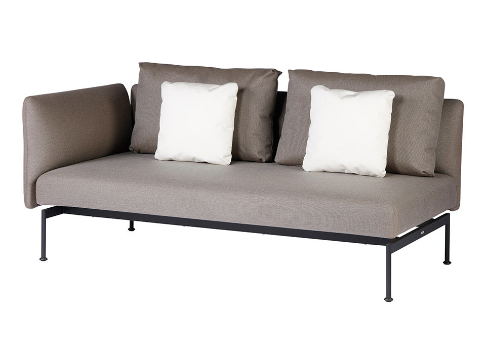 Layout Deep Seating Double Seat - One High Arm Layout Double Seat - One High Arm - Powder coated