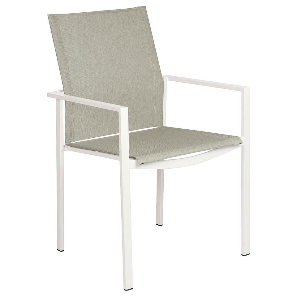 Mercury Dining Armchair - Powder Coated