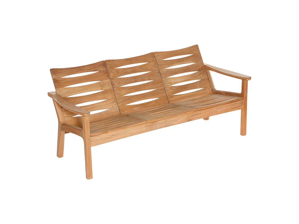 Monterey Deep Seating Three Seater Settee Ds Without Cushion Optional Cushion Code 800097 Teak