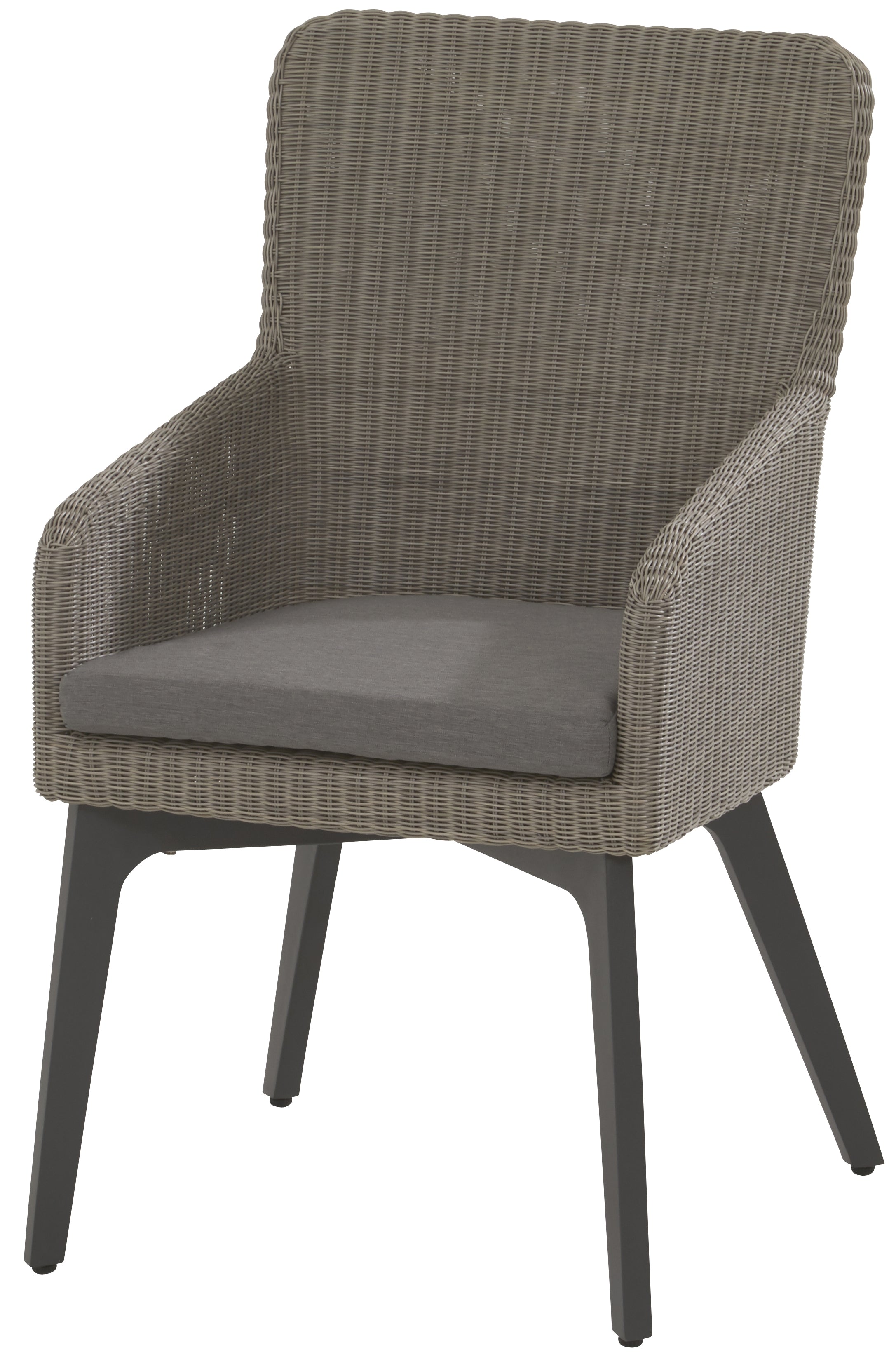 4 Seasons Outdoor Luxor Dining Chair Alu Legs With Cushion