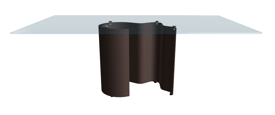 Cattelan Italia Papelito Glass Dining Table