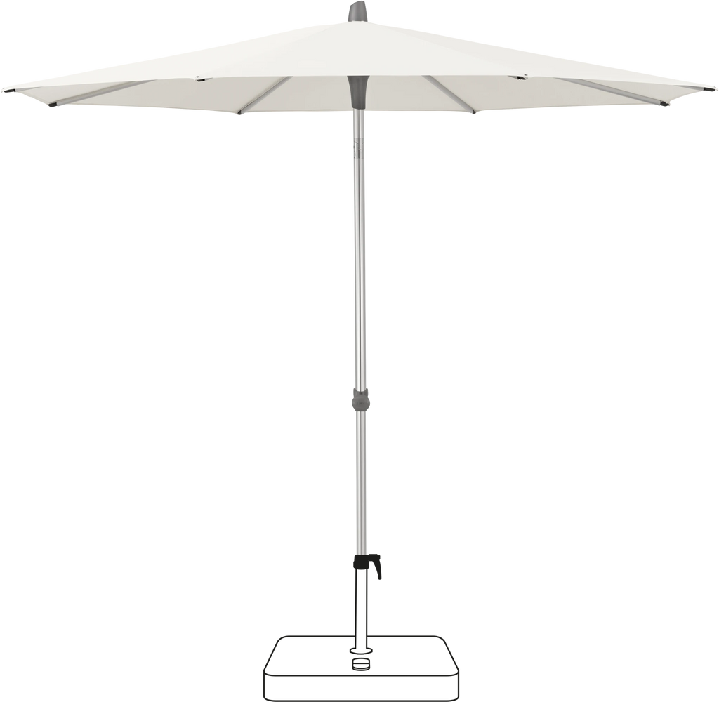 Glatz Smart Parasol Ø 250 cm Anodised