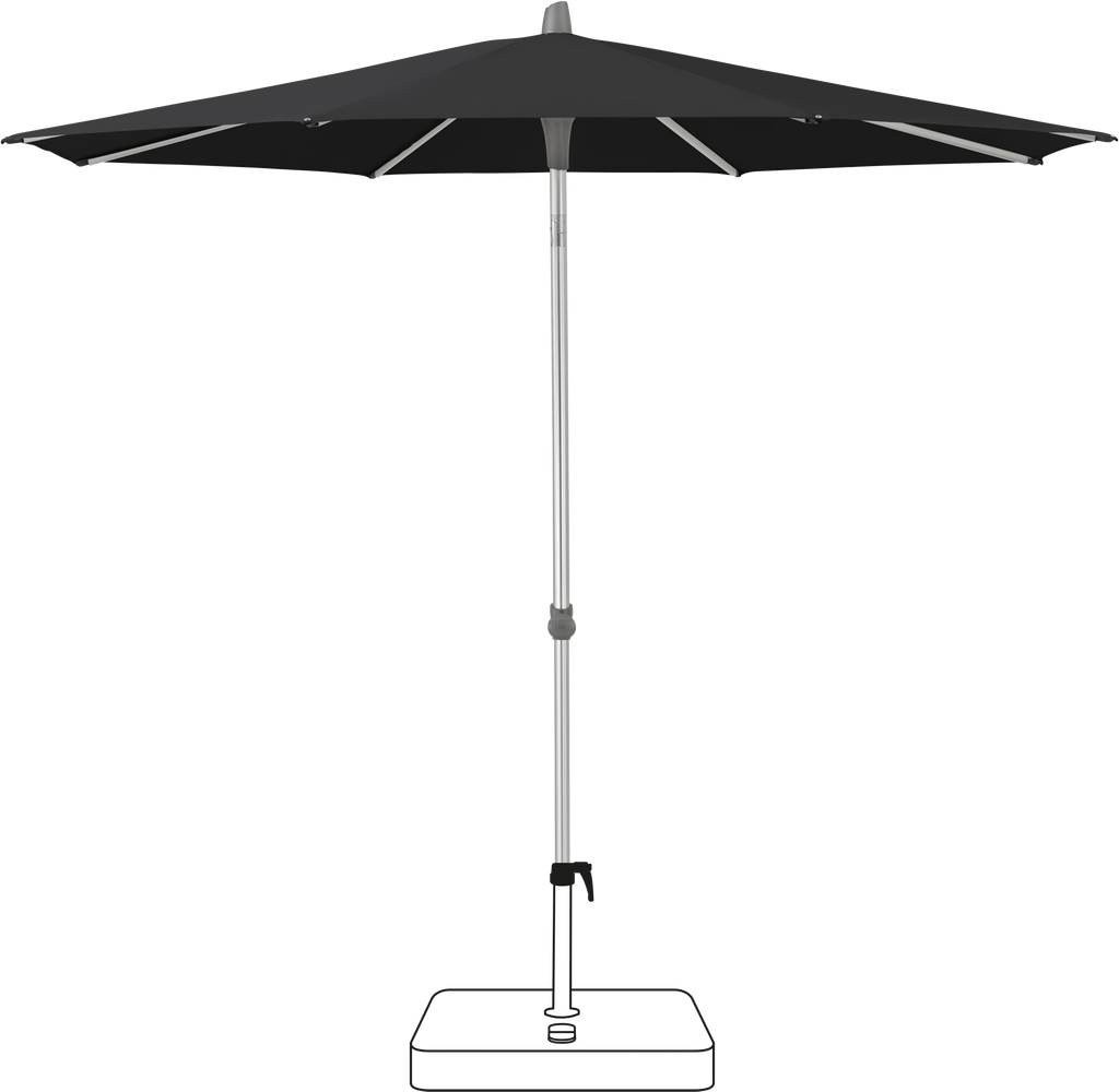 Glatz Smart Parasol Ø 250 cm Anodised