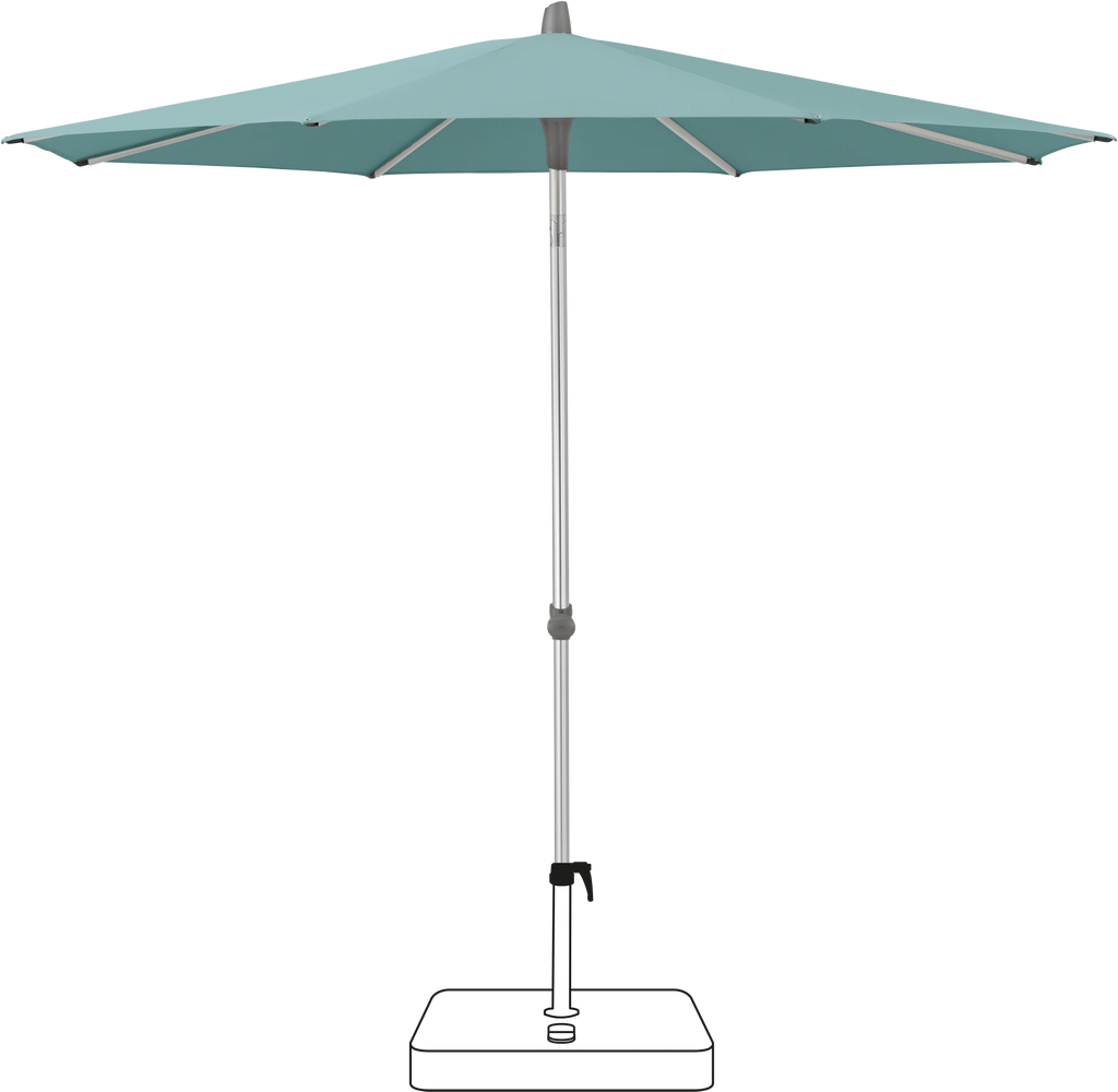 Glatz Smart Parasol Ø 220 cm Anodised