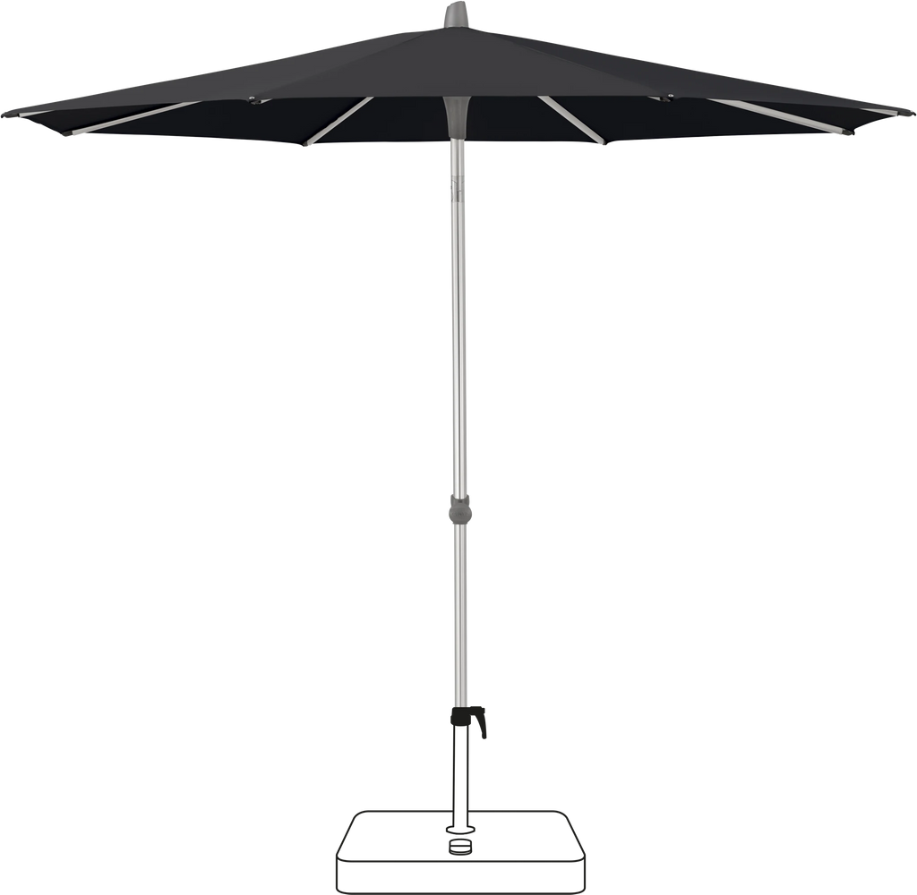 Glatz Smart Parasol Ø 250 cm Anodised