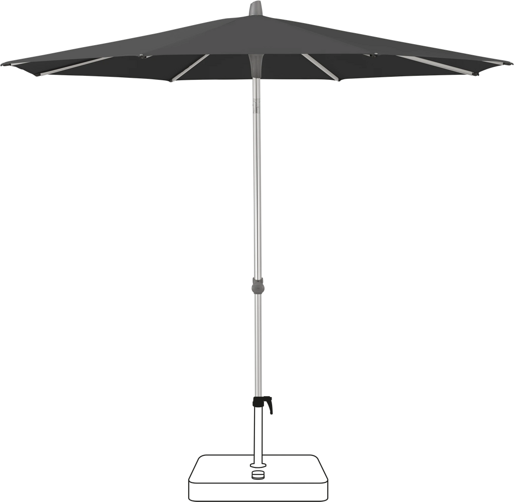 Glatz Smart Parasol Ø 250 cm Anodised