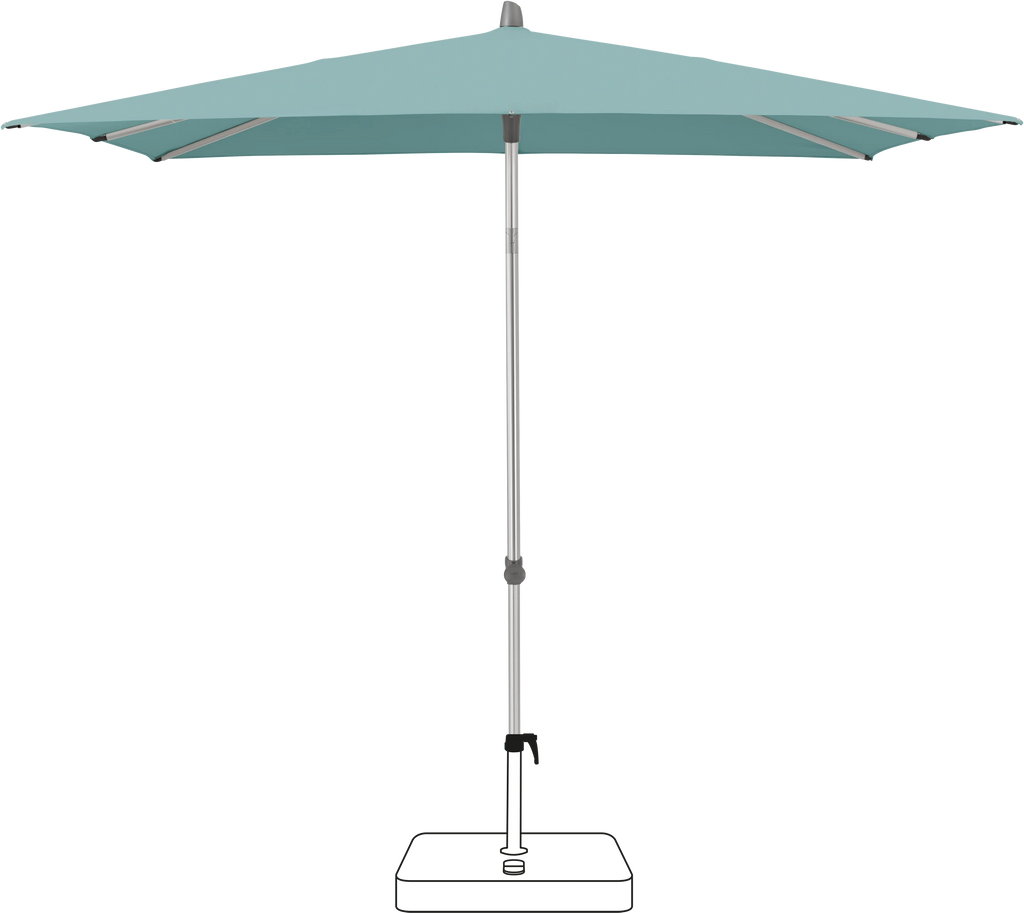Glatz Smart Parasol 200 x 200 cm Anodised