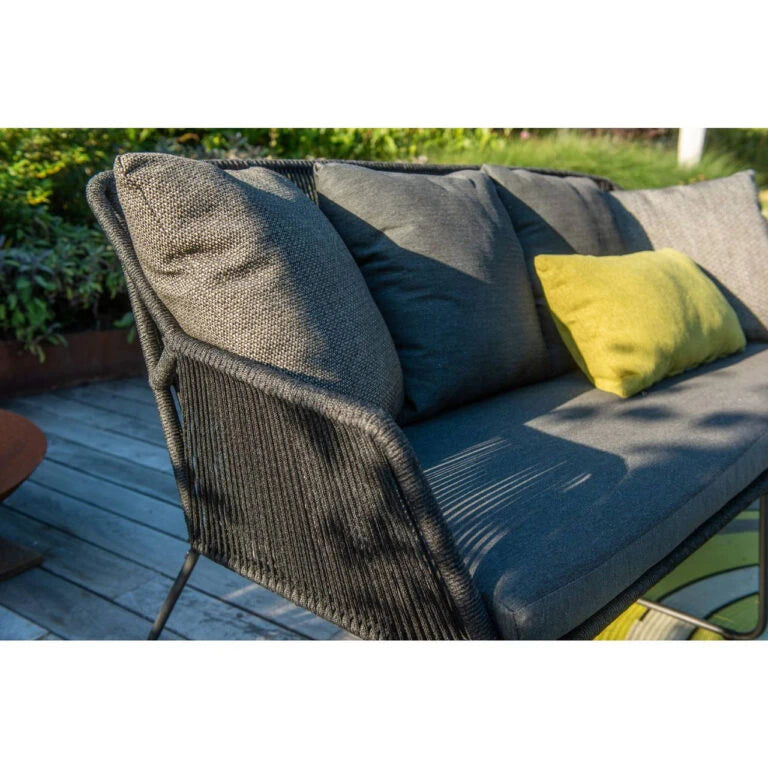 4 Seasons Outdoor Accor Living Bench With 5 Cushions