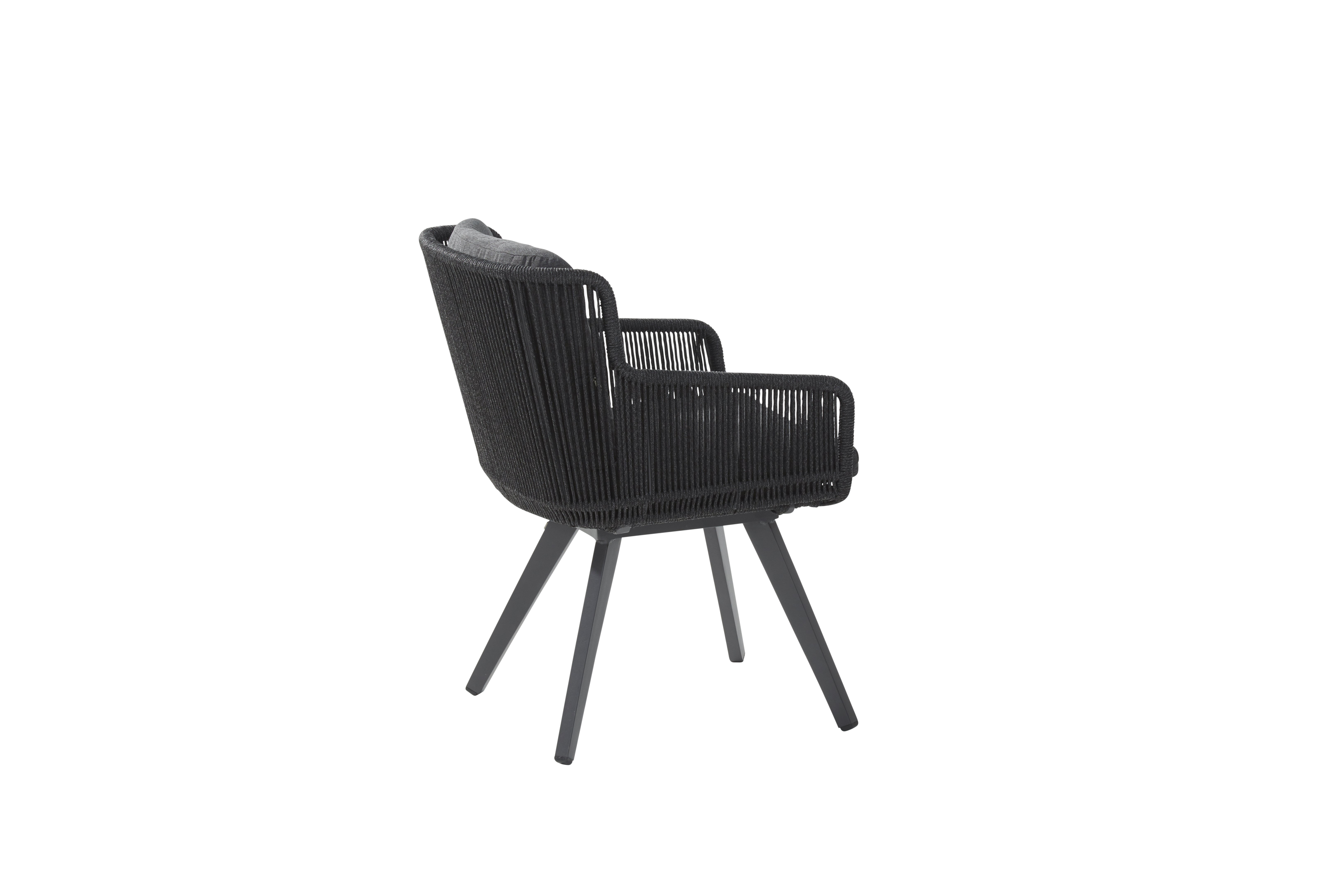 4 Seasons Outdoor Flores Dining Chair Alu Legs Anthracite (Packed In 2's)
